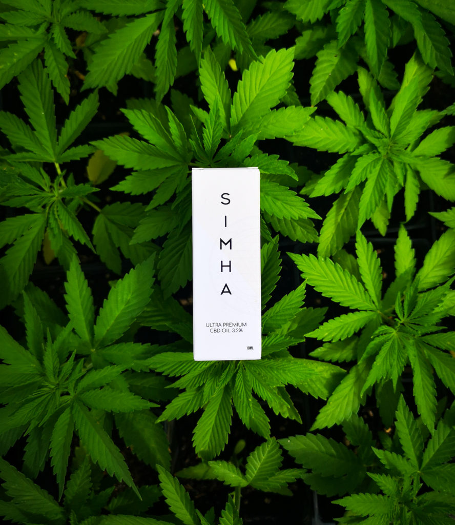 Simha CBD oil on Cannabis