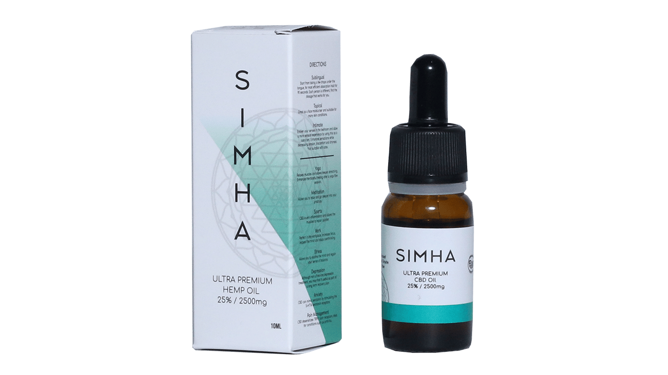Ultra Premium СBD Oil 25% – Simha Life