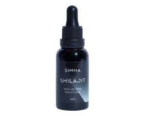 Shilajit with Nano-Gold by Simha Life